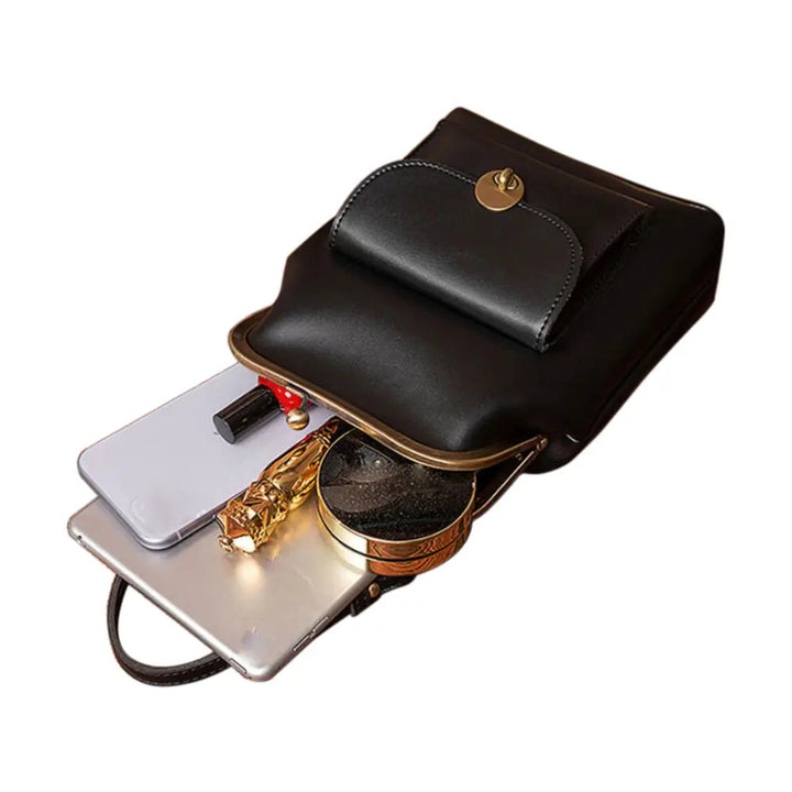 ATHISA | VINTAGE-INSPIRED LEATHER CROSSBODY BAG