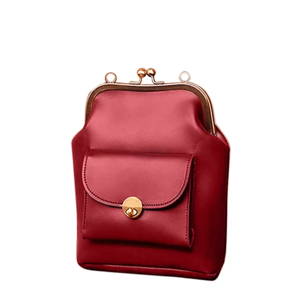 ATHISA | VINTAGE-INSPIRED LEATHER CROSSBODY BAG