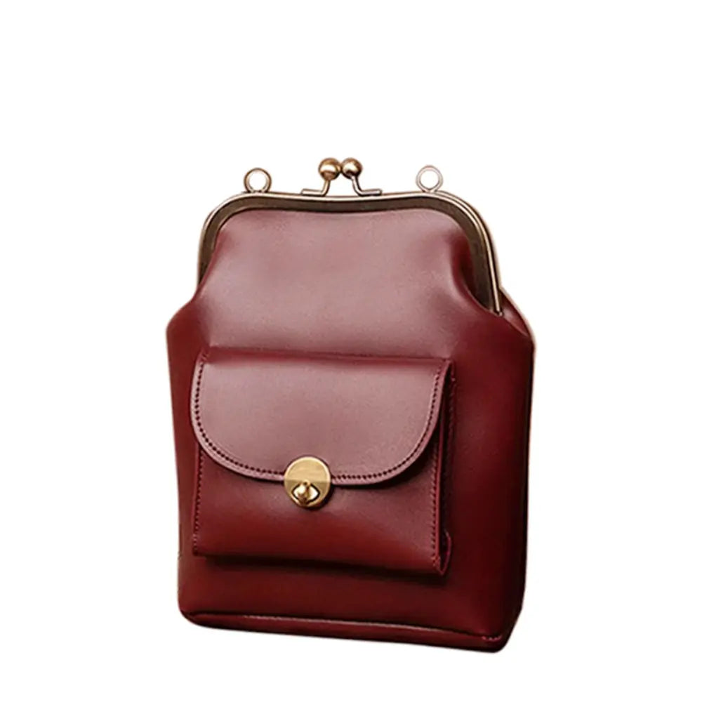 ATHISA | VINTAGE-INSPIRED LEATHER CROSSBODY BAG