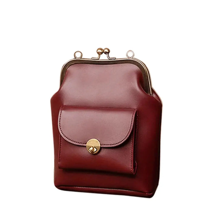 ATHISA | VINTAGE-INSPIRED LEATHER CROSSBODY BAG