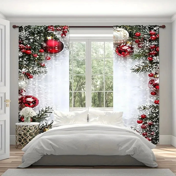 JOLLY | FROSTLINEN CHRISTMAS CURTAINS