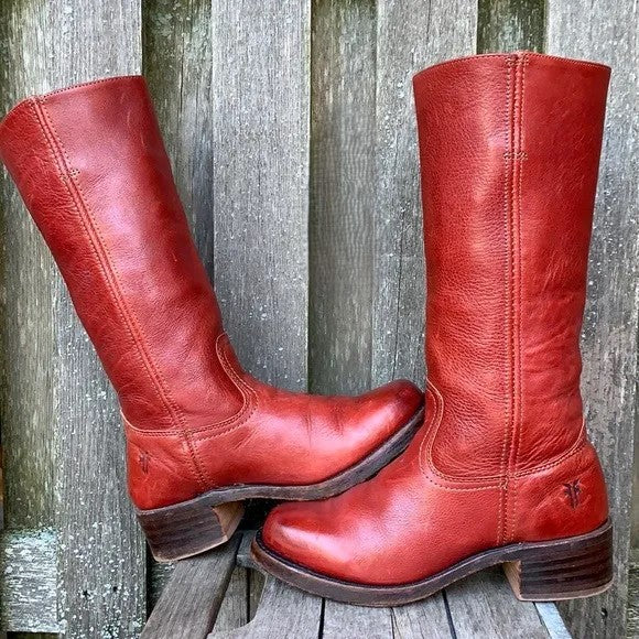 BLAKE | RETRO LEATHER BOOTS