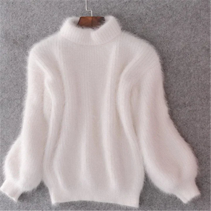 FREYA | ANGORA KNIT SWEATER