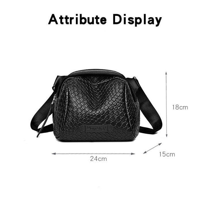 SHEENA | CHIC LIGHTWEIGHT WOVEN CROSSBODY BAG