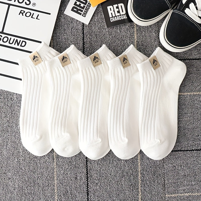 MORGAN | UNISEX LOW-CUT COTTON-BLEND SOCKS (5-PAIR SET)