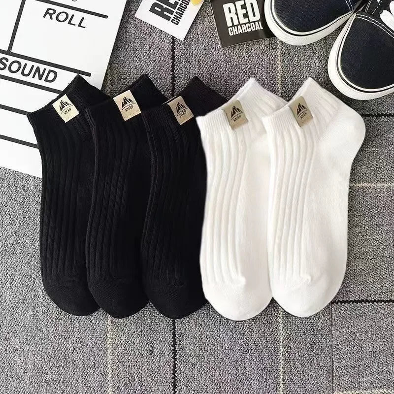 MORGAN | UNISEX LOW-CUT COTTON-BLEND SOCKS (5-PAIR SET)
