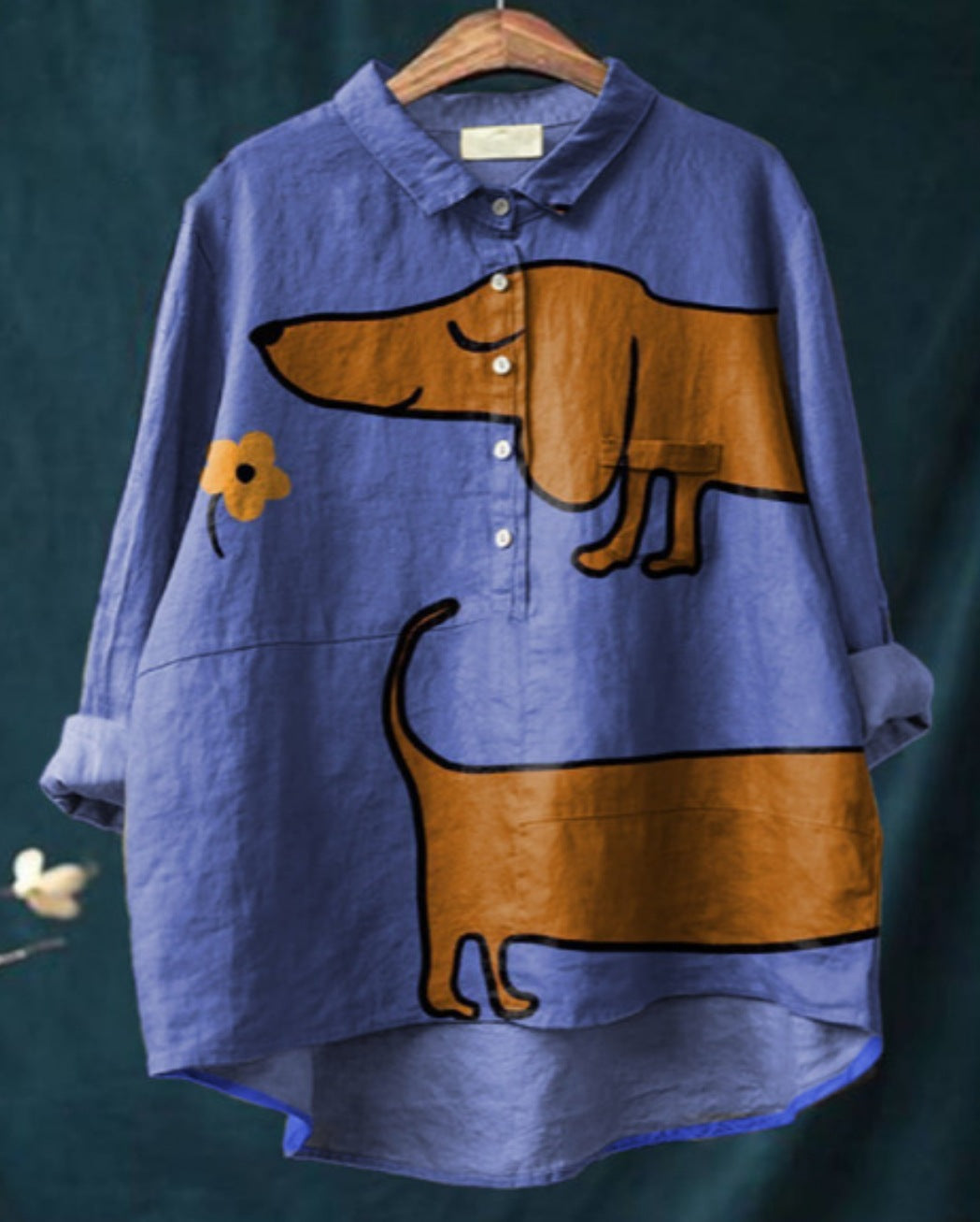 MARIA | ANIMAL PRINT BLOUSE