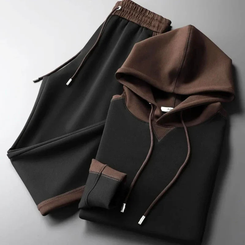 ANDREW | MEN’S TWO-TONE HOODIE & JOGGER SET