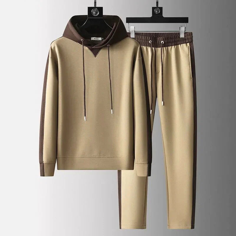 ANDREW | MEN’S TWO-TONE HOODIE & JOGGER SET
