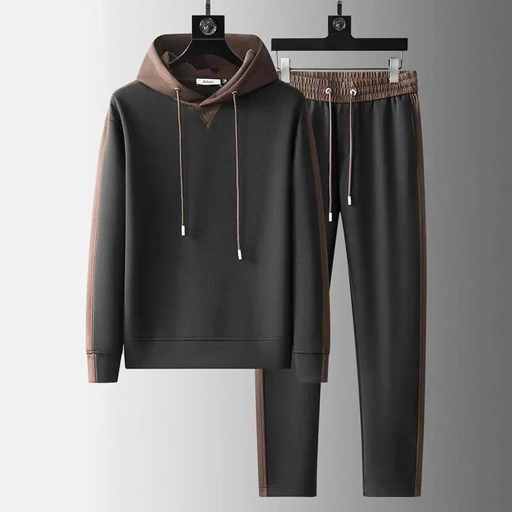ANDREW | MEN’S TWO-TONE HOODIE & JOGGER SET
