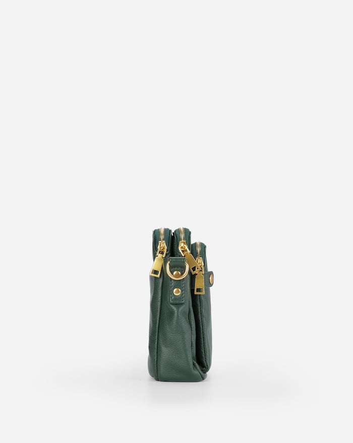 JOLENE | SLEEK THREE-LAYER CROSSBODY BAG