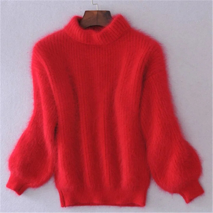 FREYA | ANGORA KNIT SWEATER