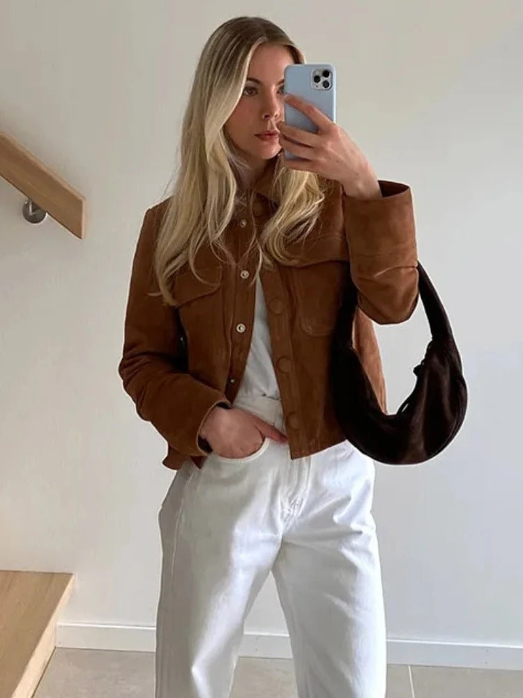 EDMUND | SUEDE JACKET