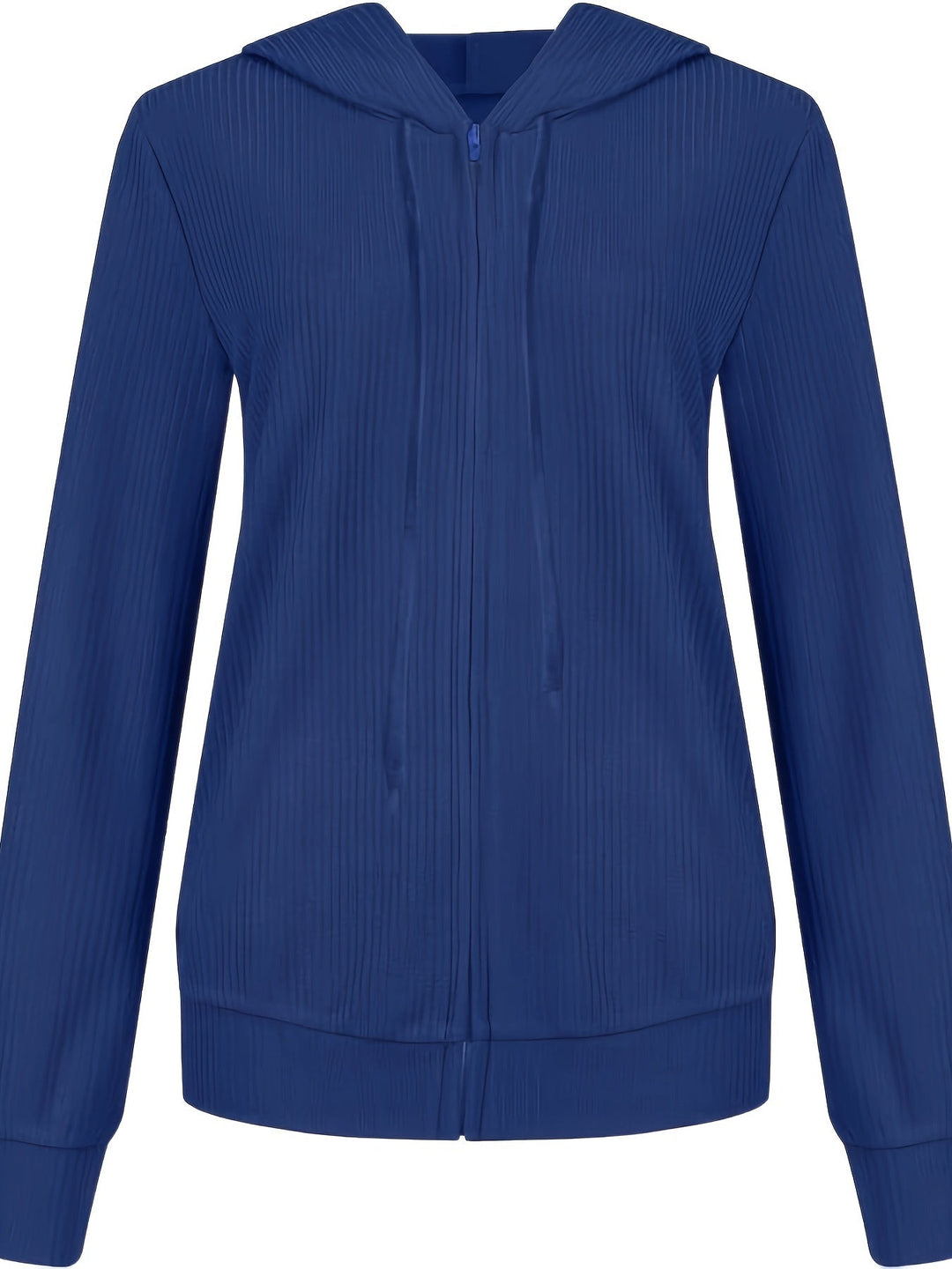 SIENNA | WOMEN’S RIBBED ZIP-UP HOODIE