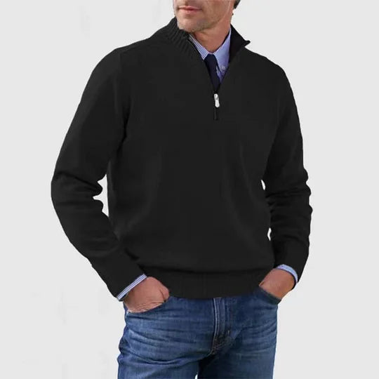 EDWARD | HALF-ZIP SWEATER