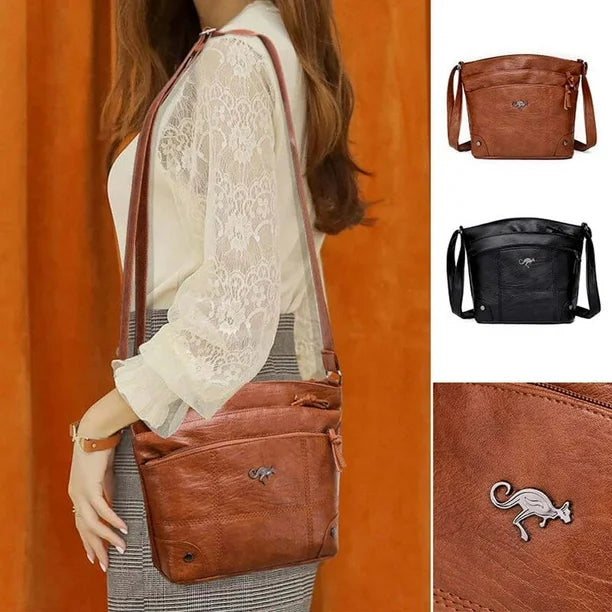 RUTH | ELEGANT MULTI-POCKET CROSSBODY BAG