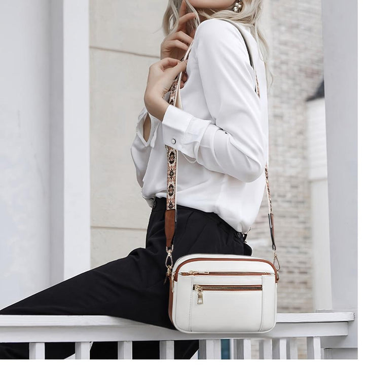OPHELIA | SMALL SQUARE VEGAN CROSSBODY BAG