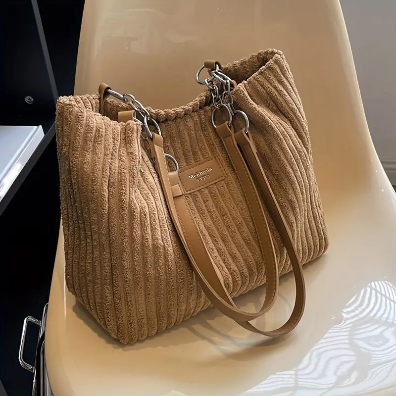 MERRYL | CORDUROY EVERYDAY TOTE