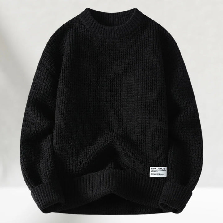 FABIO | CREW NECK KNITTED JUMPER