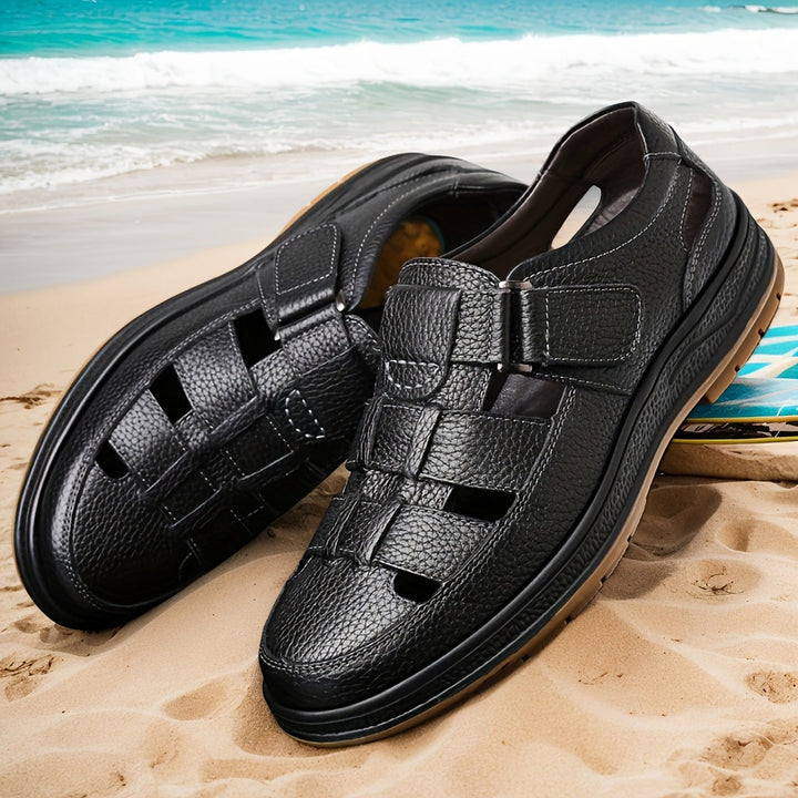 ALEXANDER | MEN’S LEATHER SUMMER SANDALS