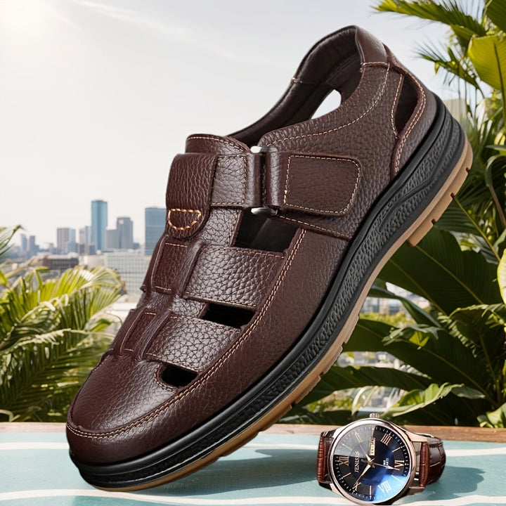 ALEXANDER | MEN’S LEATHER SUMMER SANDALS