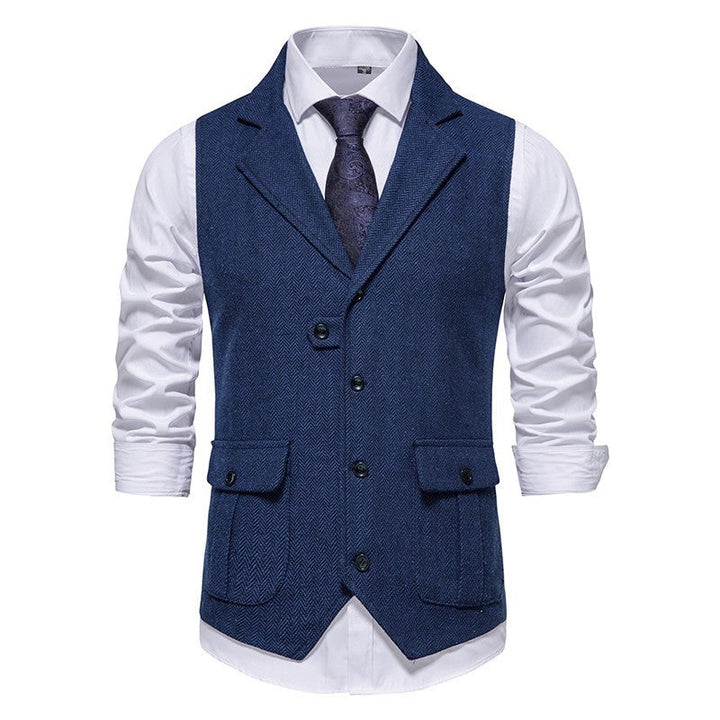 HENRY | MEN’S VINTAGE WOVEN WAISTCOAT