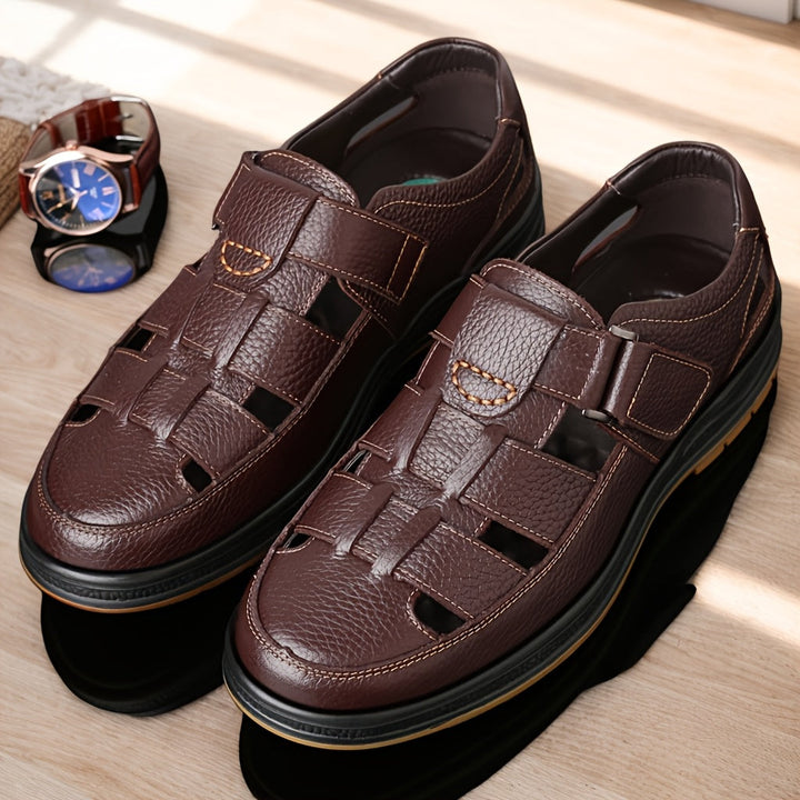 ALEXANDER | MEN’S LEATHER SUMMER SANDALS