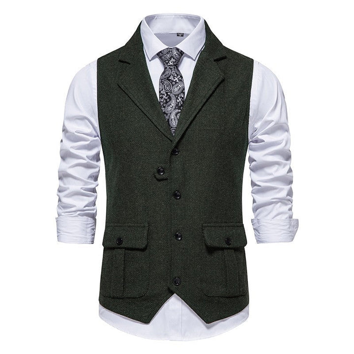 HENRY | MEN’S VINTAGE WOVEN WAISTCOAT