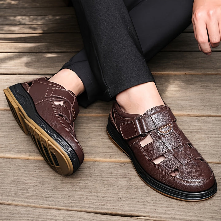 ALEXANDER | MEN’S LEATHER SUMMER SANDALS