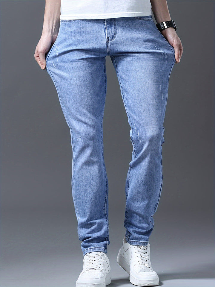 ETHAN | MEN’S SLIM-FIT STRETCH DENIM JEANS