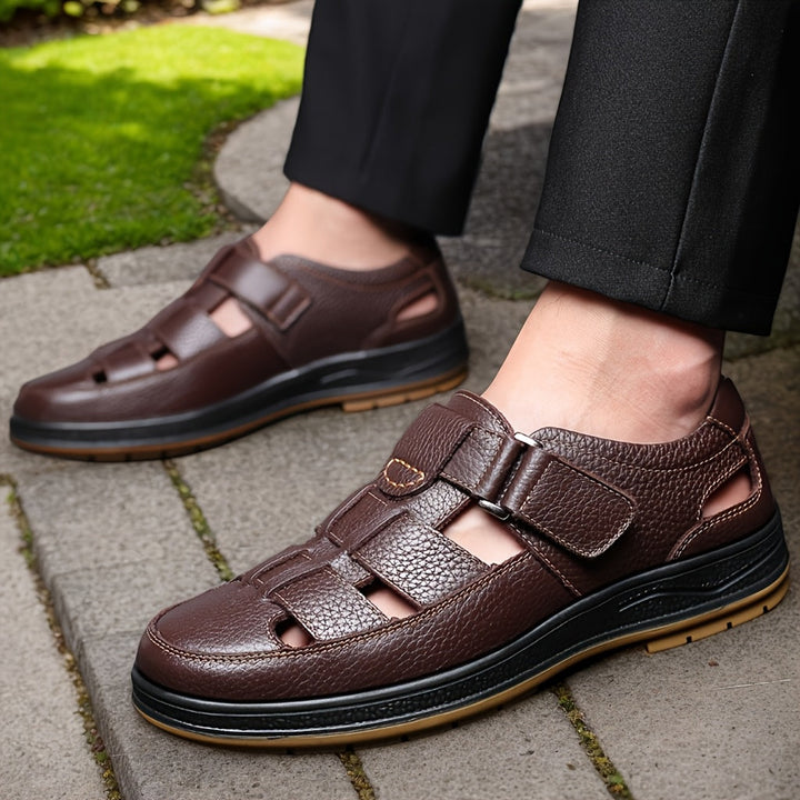 ALEXANDER | MEN’S LEATHER SUMMER SANDALS
