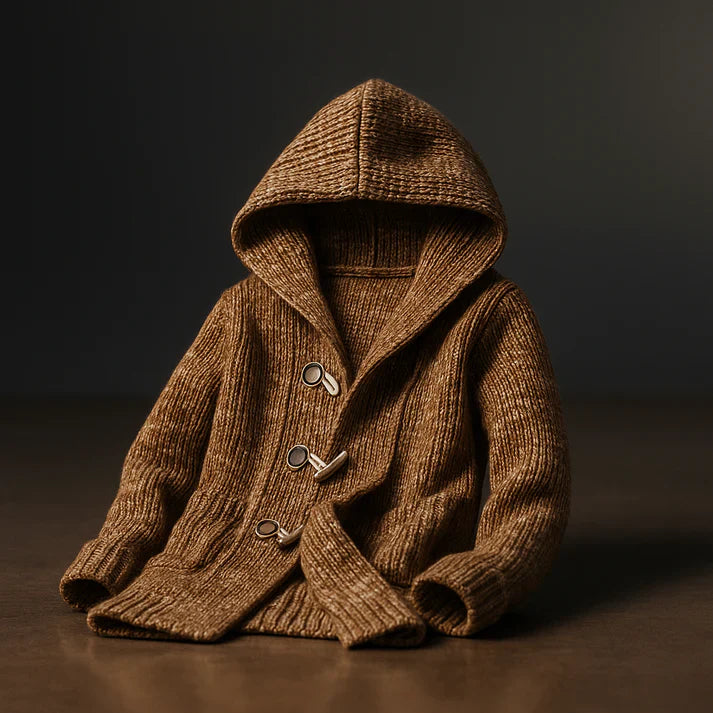 CLAUDE | KNITTED WOOL HOODIE