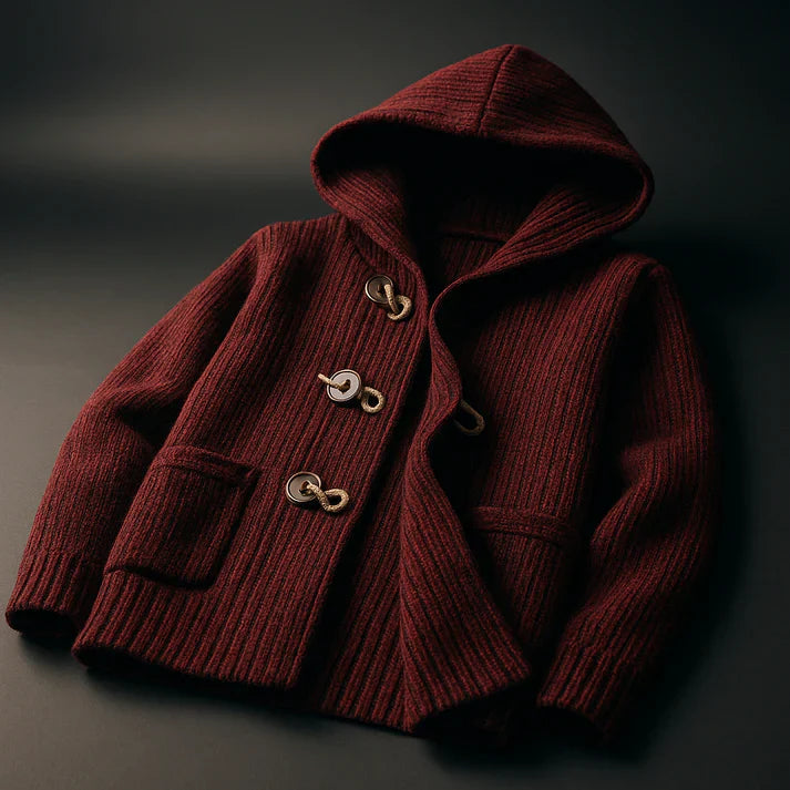 CLAUDE | KNITTED WOOL HOODIE