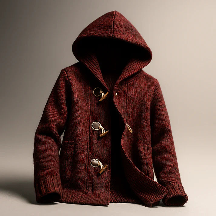 CLAUDE | KNITTED WOOL HOODIE