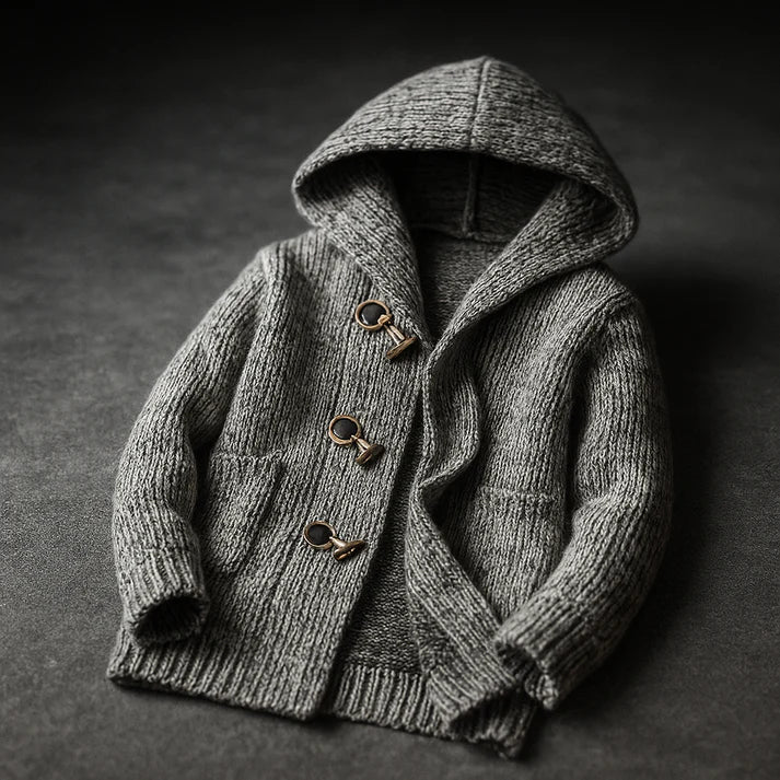 CLAUDE | KNITTED WOOL HOODIE