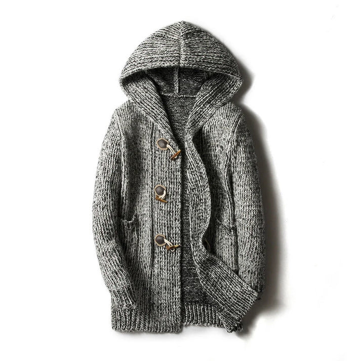 CLAUDE | KNITTED WOOL HOODIE