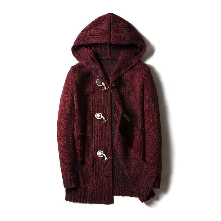 CLAUDE | KNITTED WOOL HOODIE