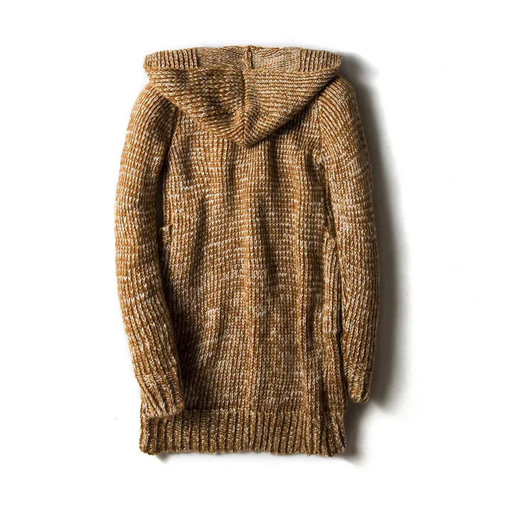 CLAUDE | KNITTED WOOL HOODIE
