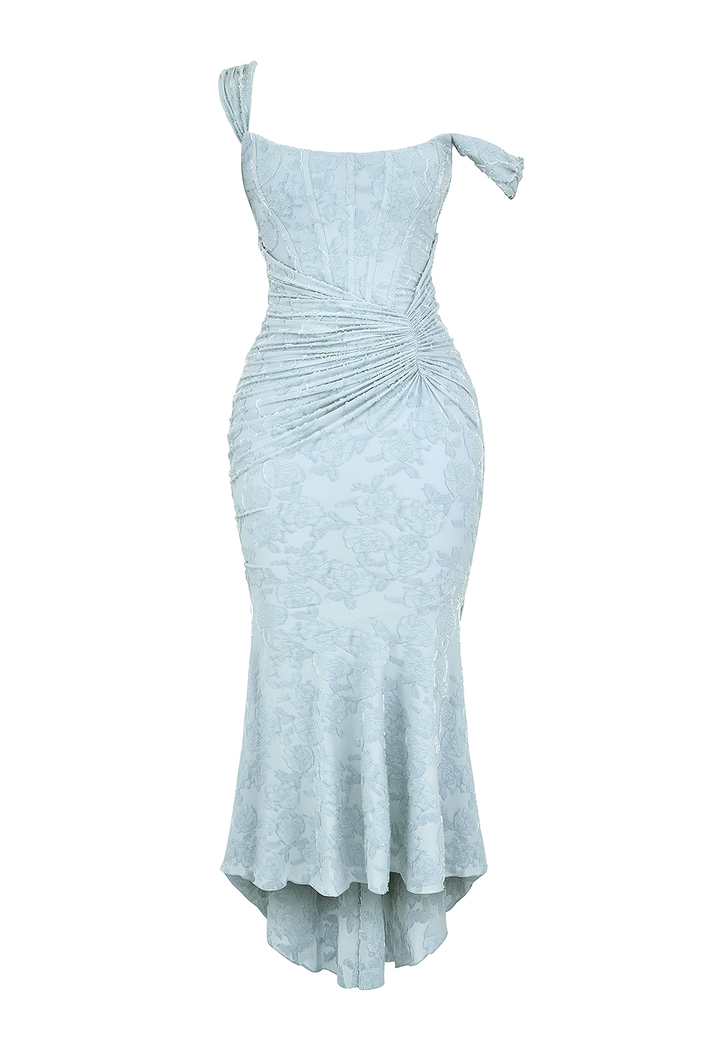 MONTY | ELEGANT SLIM LACE MAXI DRESS