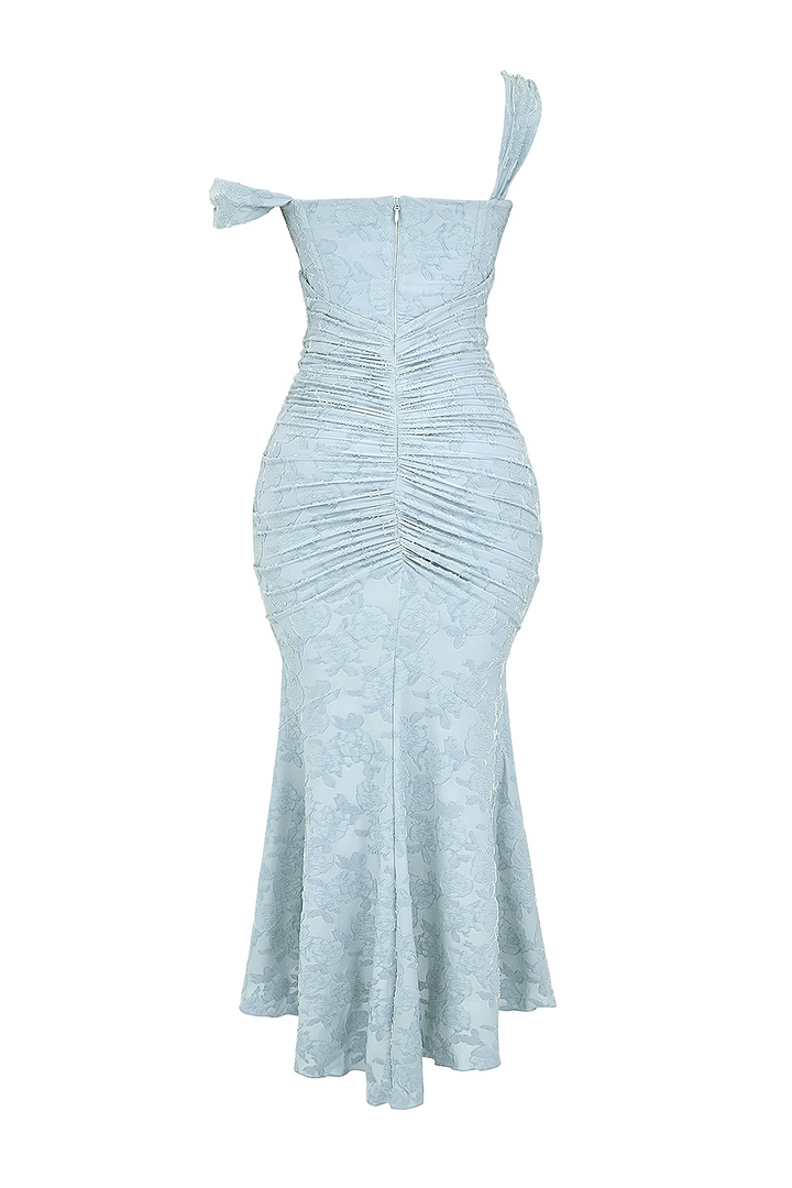MONTY | ELEGANT SLIM LACE MAXI DRESS