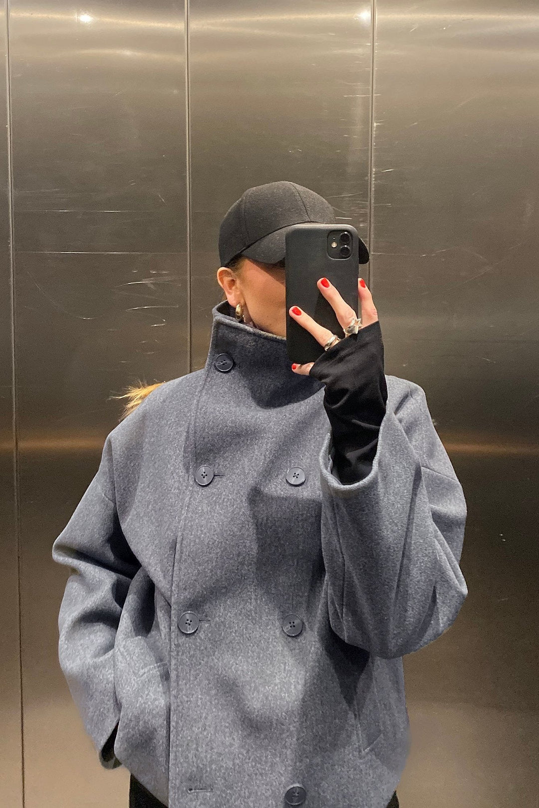 HAZEL | CROPPED TRENCH COAT