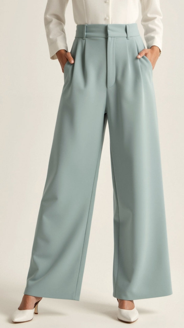 ALESSIA | HIGH-WAISTED WIDE-LEG TROUSERS