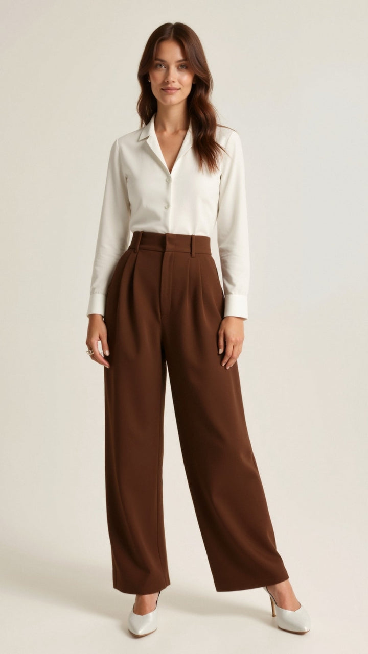 ALESSIA | HIGH-WAISTED WIDE-LEG TROUSERS