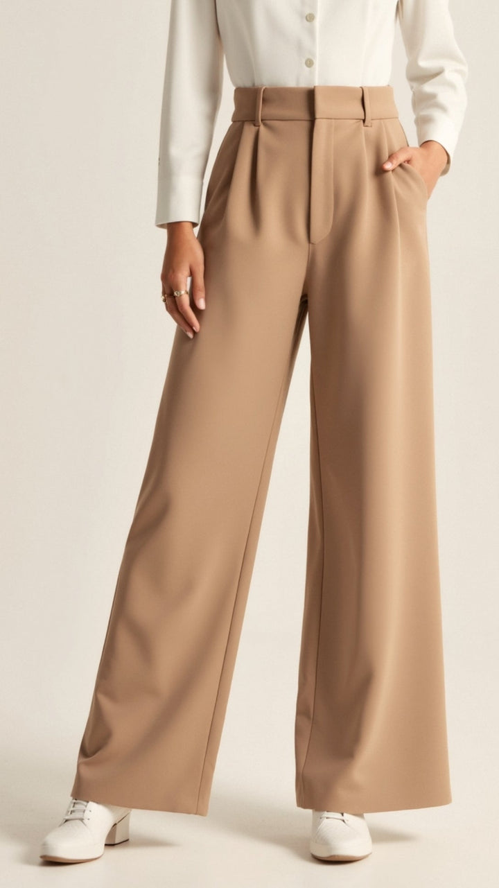 ALESSIA | HIGH-WAISTED WIDE-LEG TROUSERS