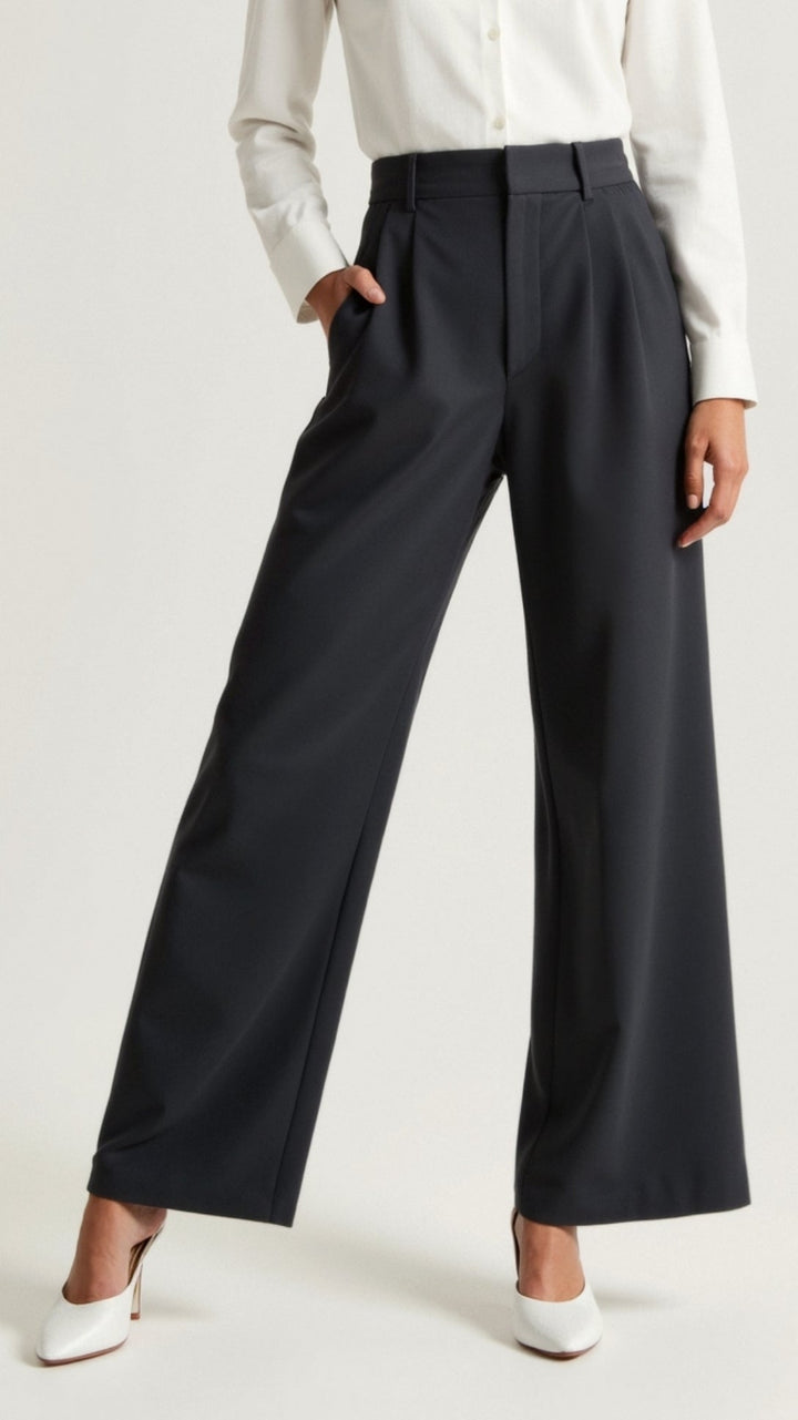 ALESSIA | HIGH-WAISTED WIDE-LEG TROUSERS