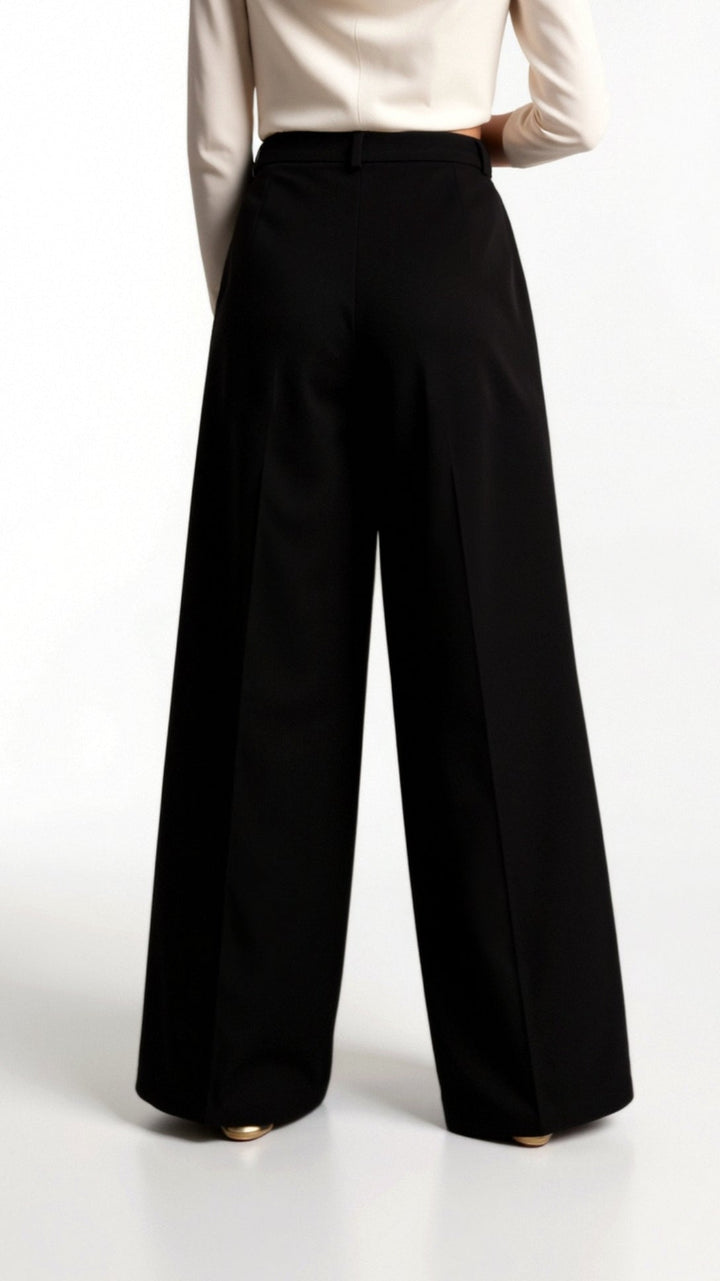 CECILLE | TAILORED WIDE-LEG TROUSERS