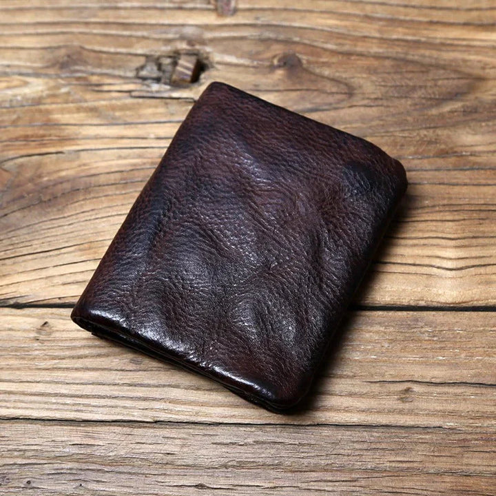 ALI | THE GRAINSTONE FULL-GRAIN LEATHER WALLET