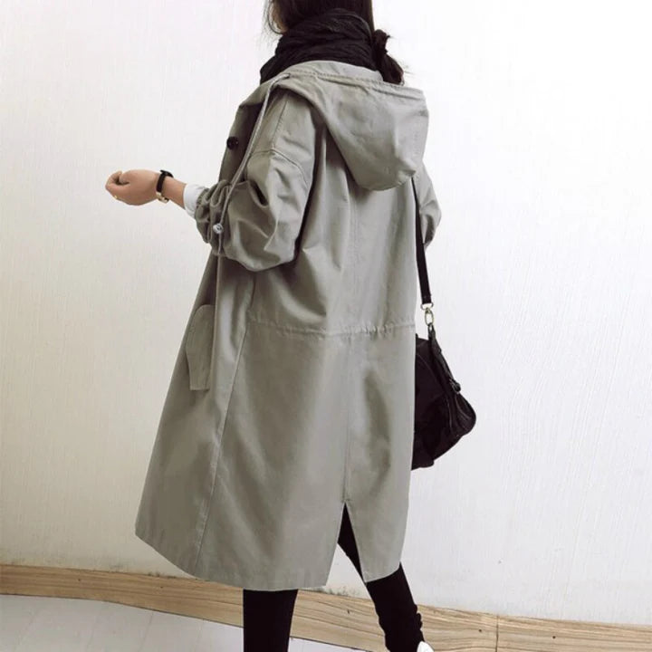 GIA | WATER-RESISTANT ELEGANT TRENCH COAT